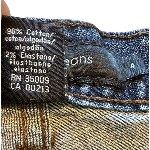 Calvin Klein Jeans Women’s 26 4 Lean Bootcut Medium Wash Blue Denim Casual - Picture 8 of 14